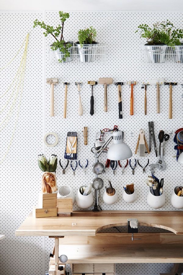 Deco: pegboards