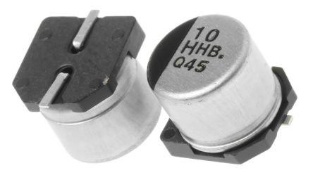 Panasonic Aluminium Electrolytic Capacitor 10mf 50v Dc 6 3