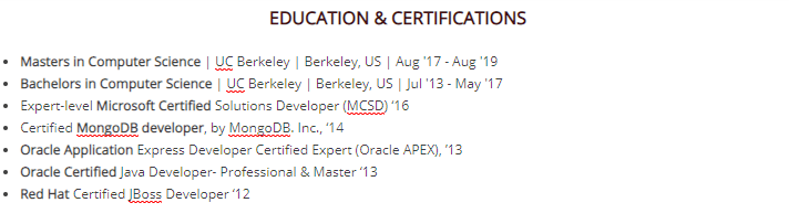 Medical assistants are a vital part of the healthcare sector. How To List Certifications On Resume Examples Banya