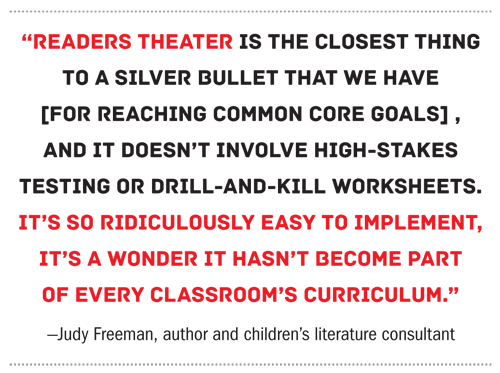 Taking It To The Stage With Readers Theater School Library