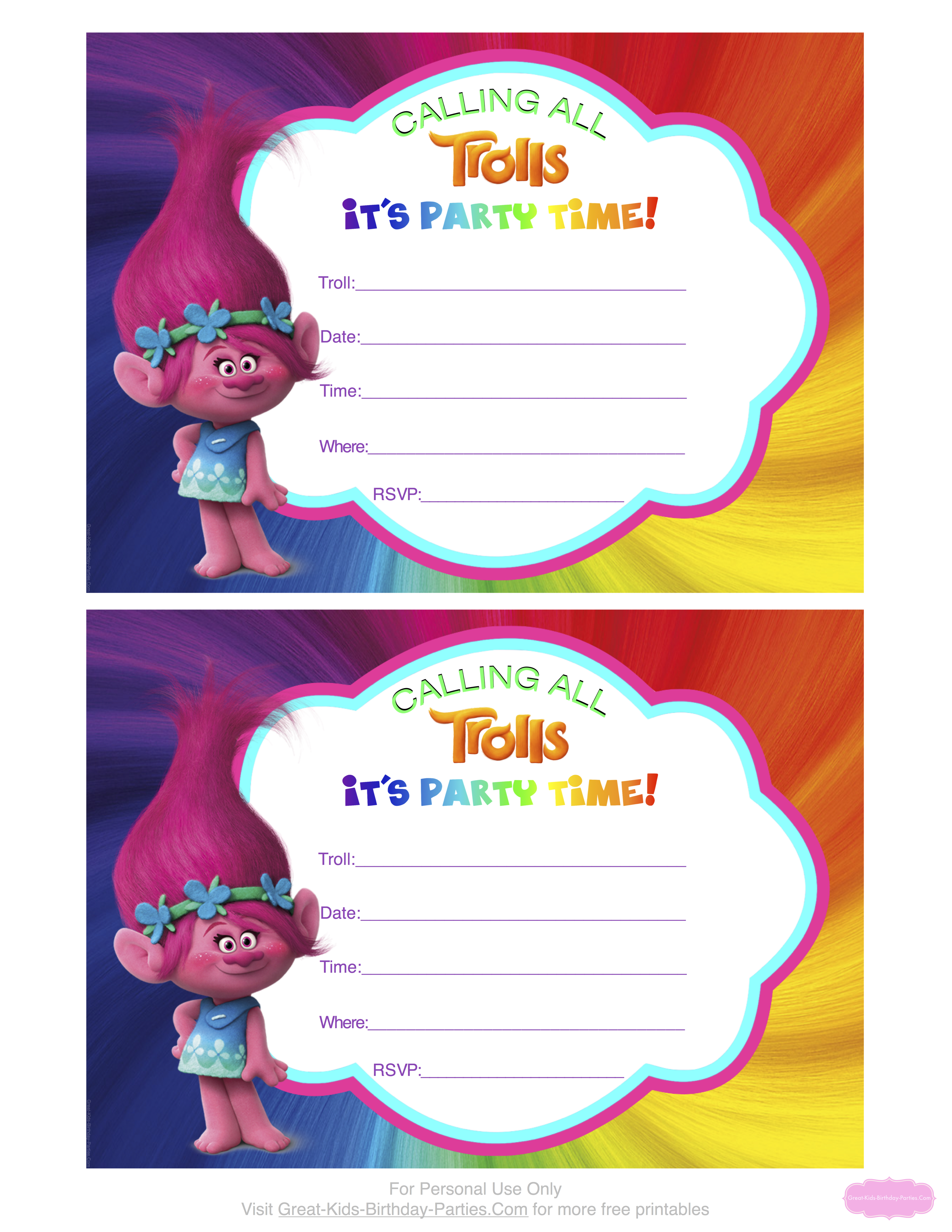 Gratuito Download immagini Come Organizzare Una Festa A Tema Trolls Atelier Sottosopra ultima saluti