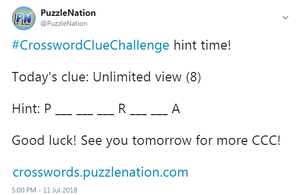 Crossword Clue Challenge Puzzlenation Com Blog