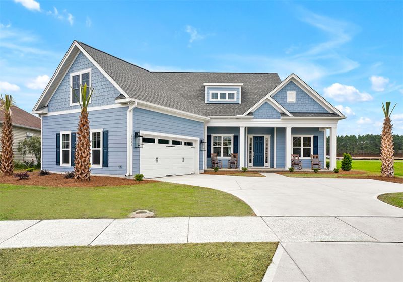 New Compass Pointe Model Home - Geometric Designs - Modern Mobile Collection