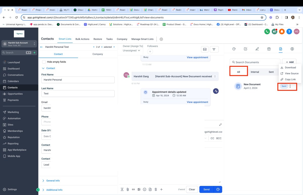 Easy Management of Documents and Contracts within Contacts 3 Screenshot 2024-04-03 at 15