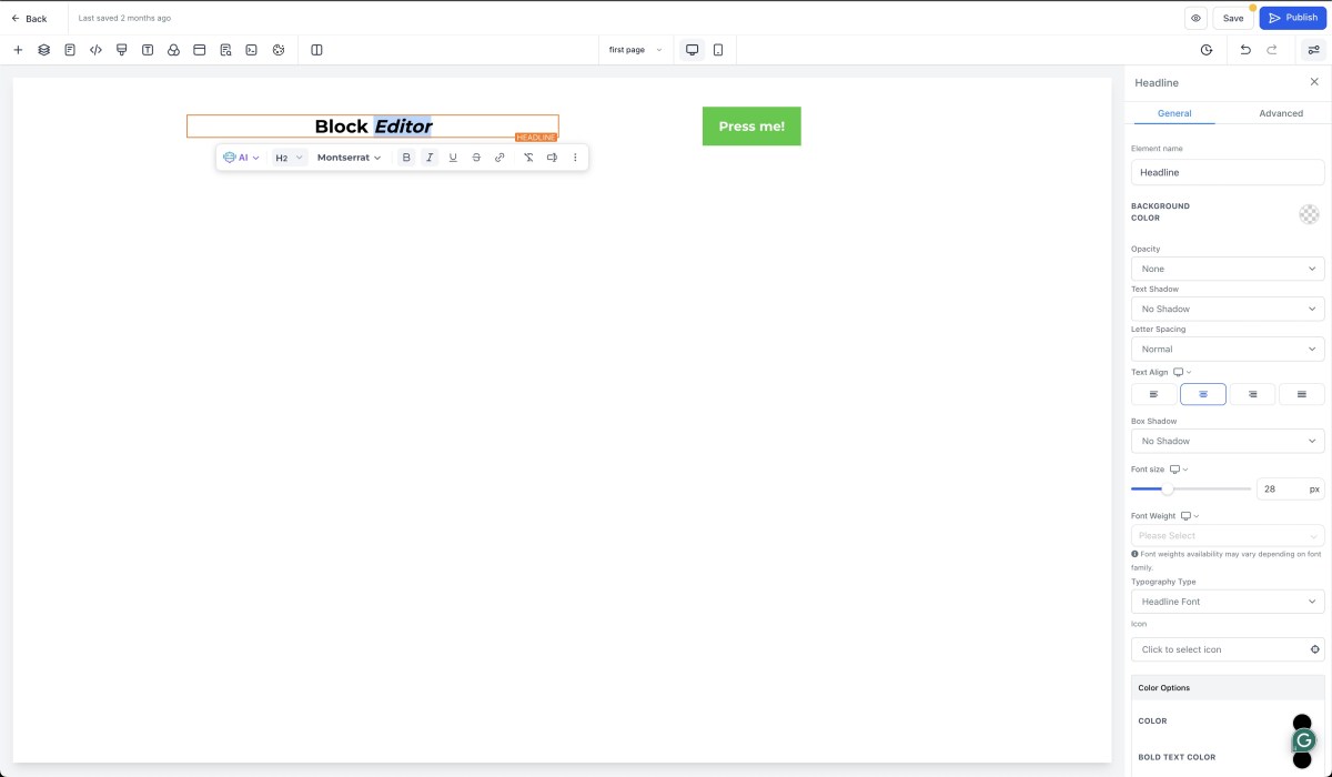How to Use the New Block Editor in Funnels and Websites 1 image