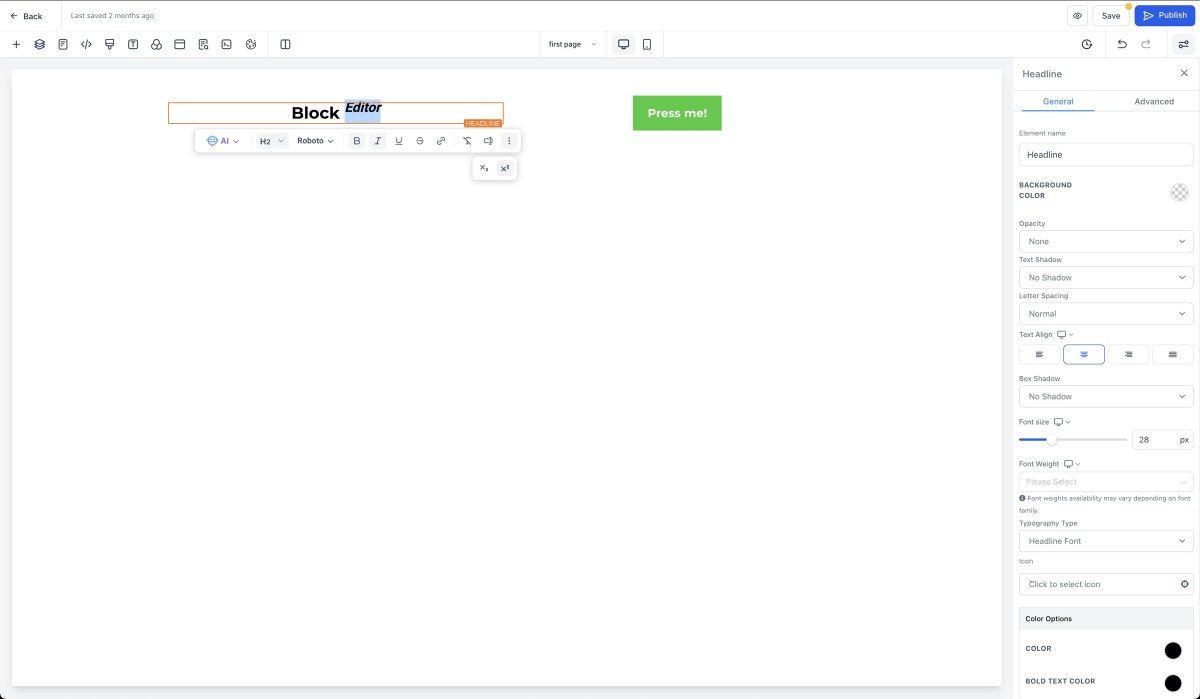 How to Use the New Block Editor in Funnels and Websites 5 image