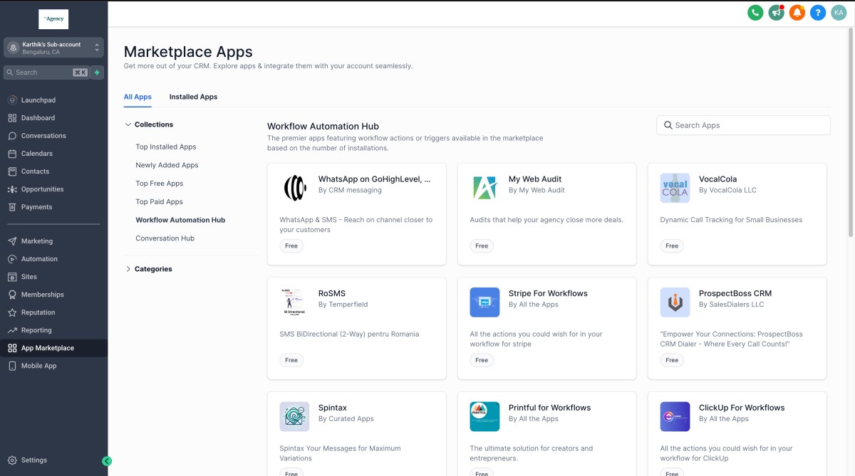 Agency-Level Marketplace Apps Installation 2 image