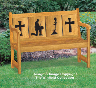 Outdoor Furniture Plans Memorial Bench Plans