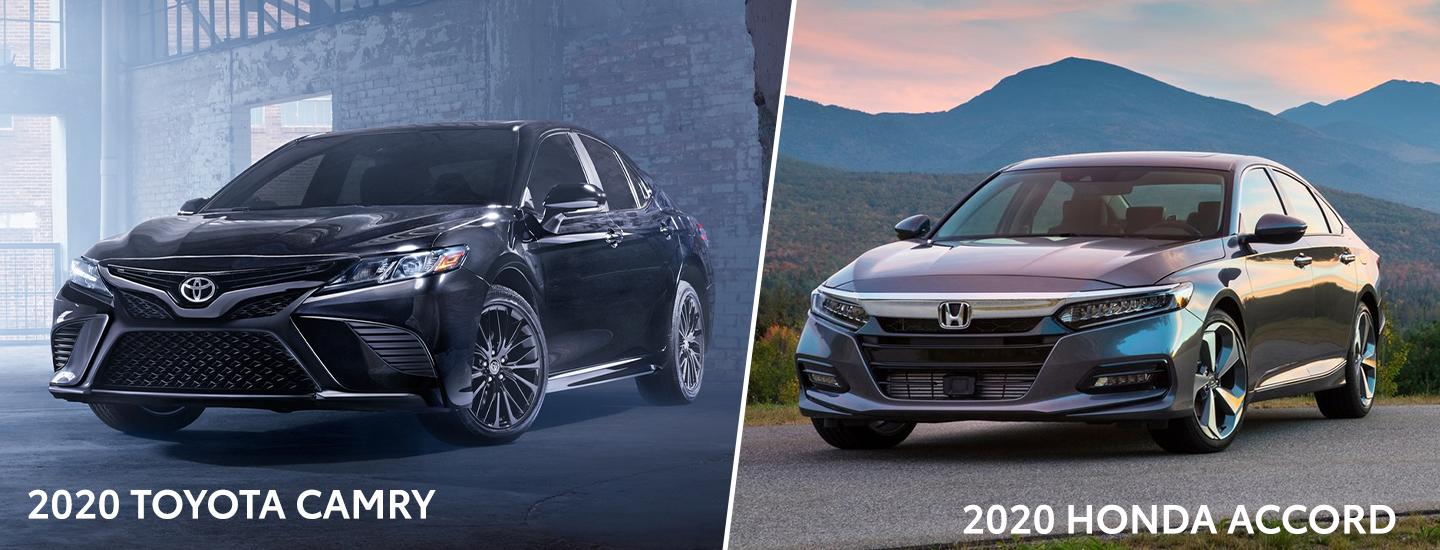 2020 toyota camry vs 2020 honda accord