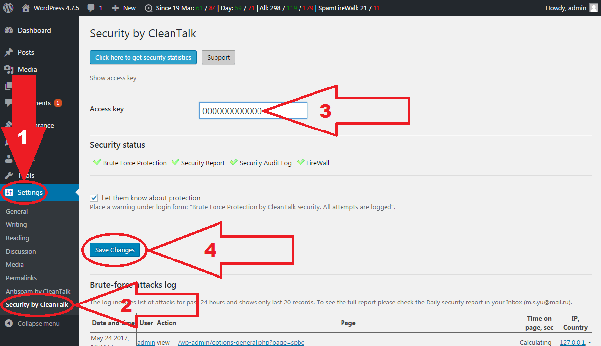 The wordpress site and content restriction plugin allows you to control which wordpress users can view each post or page on your site. How to install the CleanTalk WordPress Security & FireWall plugin
