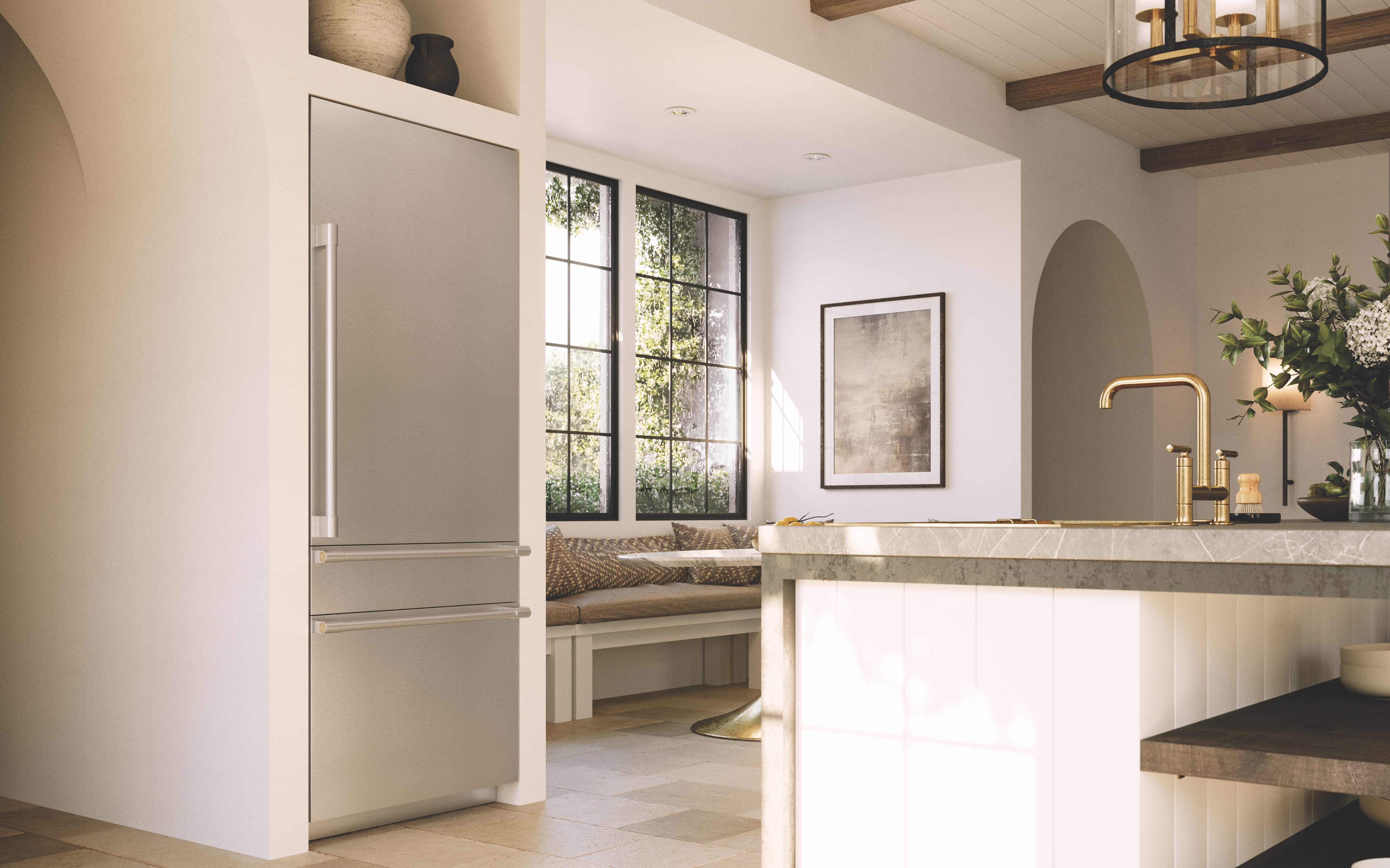 With james wheeler, of j. Monogram Debuts New Mark Of Luxury With Statement And Minimalist Collections At Kbis 2020 Ge Appliances Pressroom