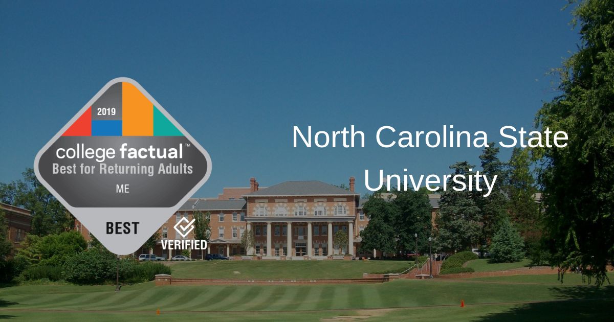 Nc State Is 1 In Best Me Programs In North Carolina For Non