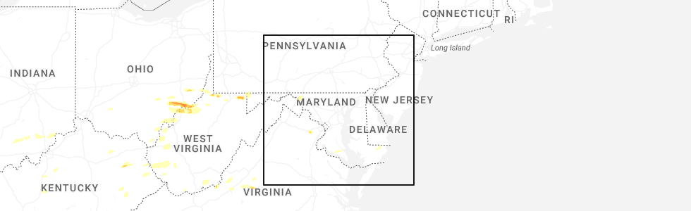 Hail Map For Baltimore MD Wednesday April 1 2026 2026 04 01 Baltimore Md 