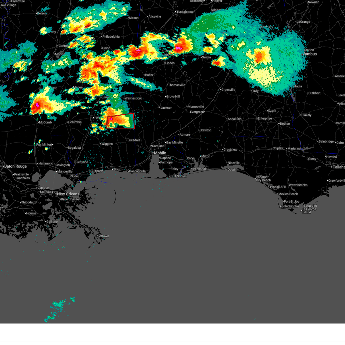 Interactive Hail Maps Hail Map For Richton MS Radar Image 1350159 