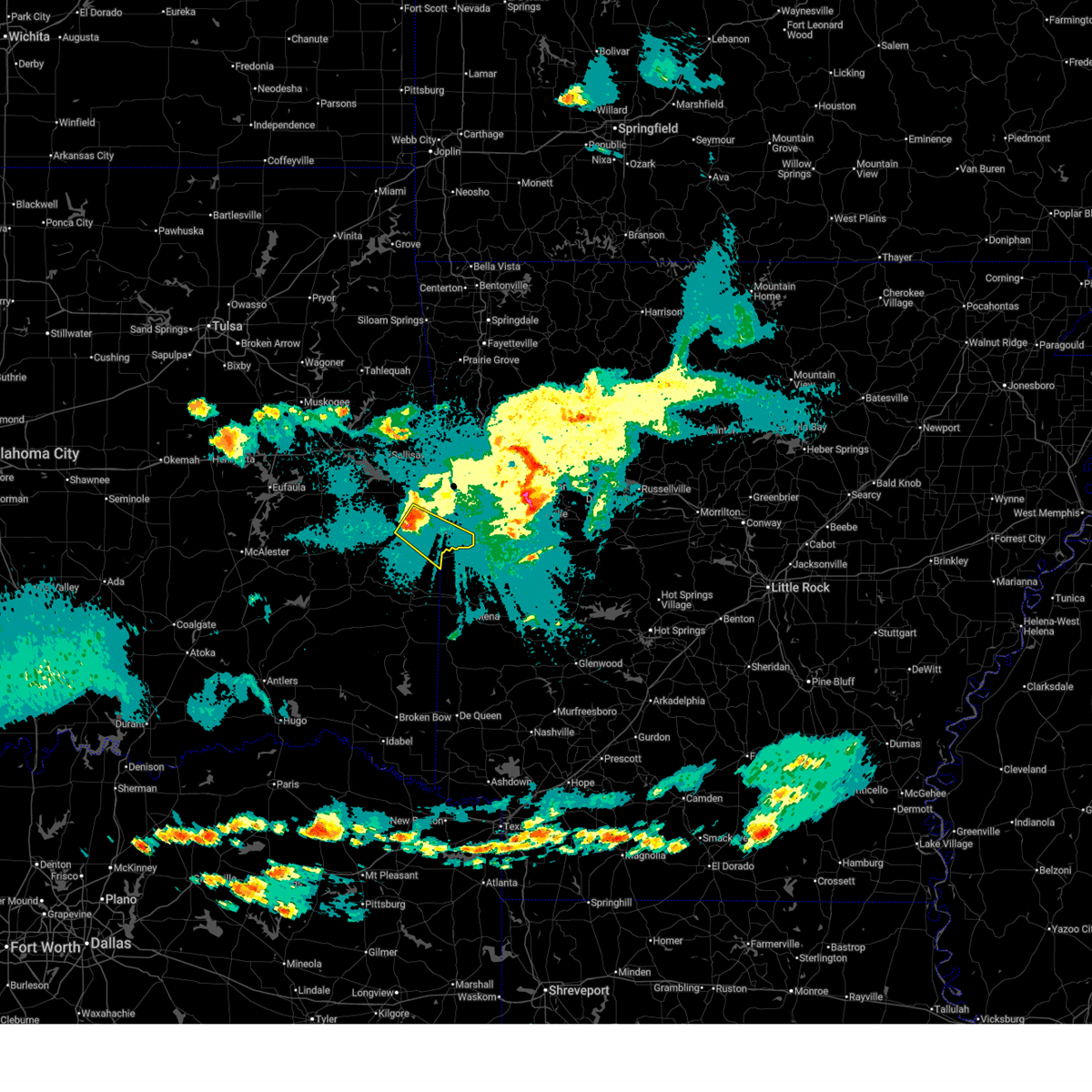 Interactive Hail Maps Hail Map For Poteau OK Radar Image 1350585 