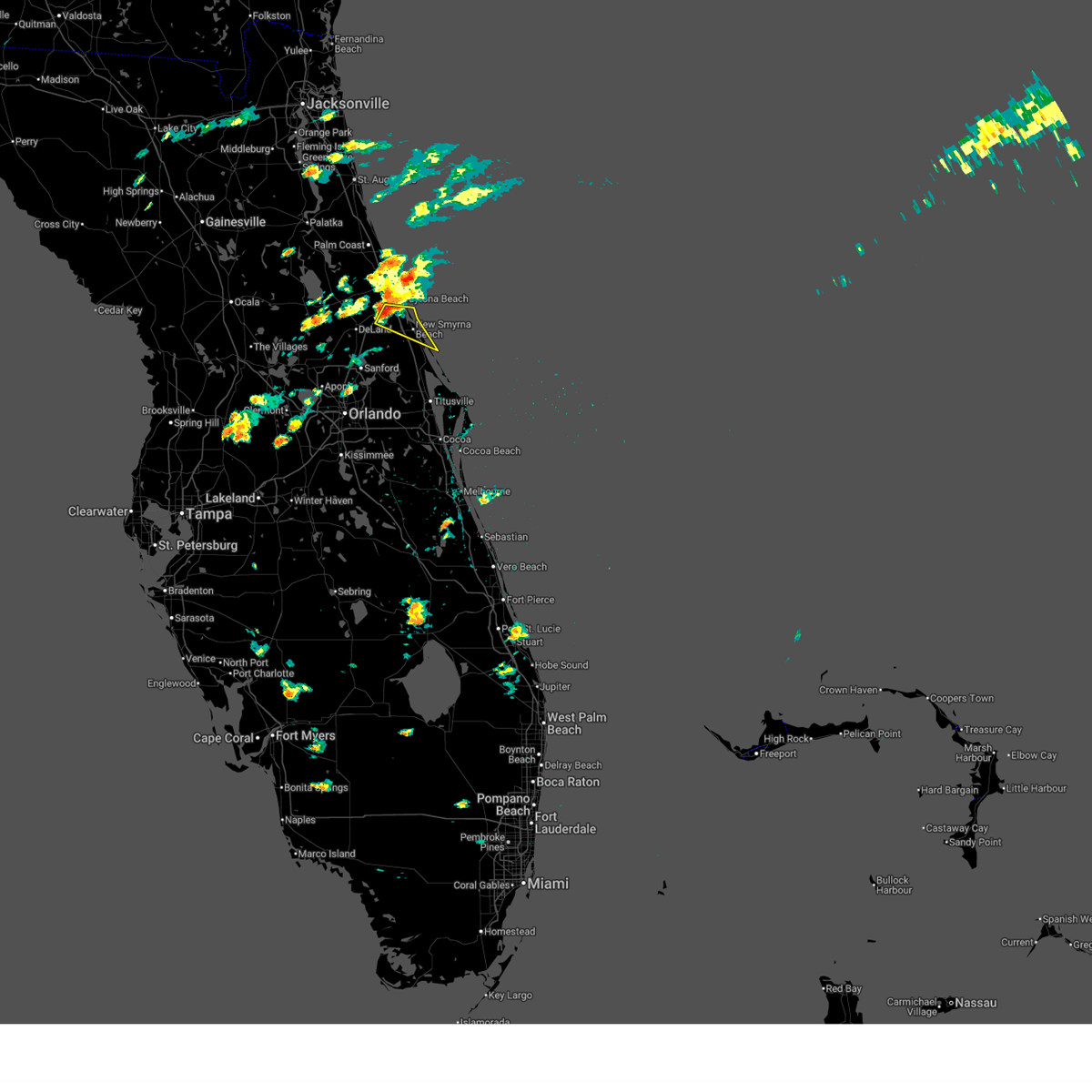 Interactive Hail Maps Hail Map For Port Orange FL Radar Image 1350889 