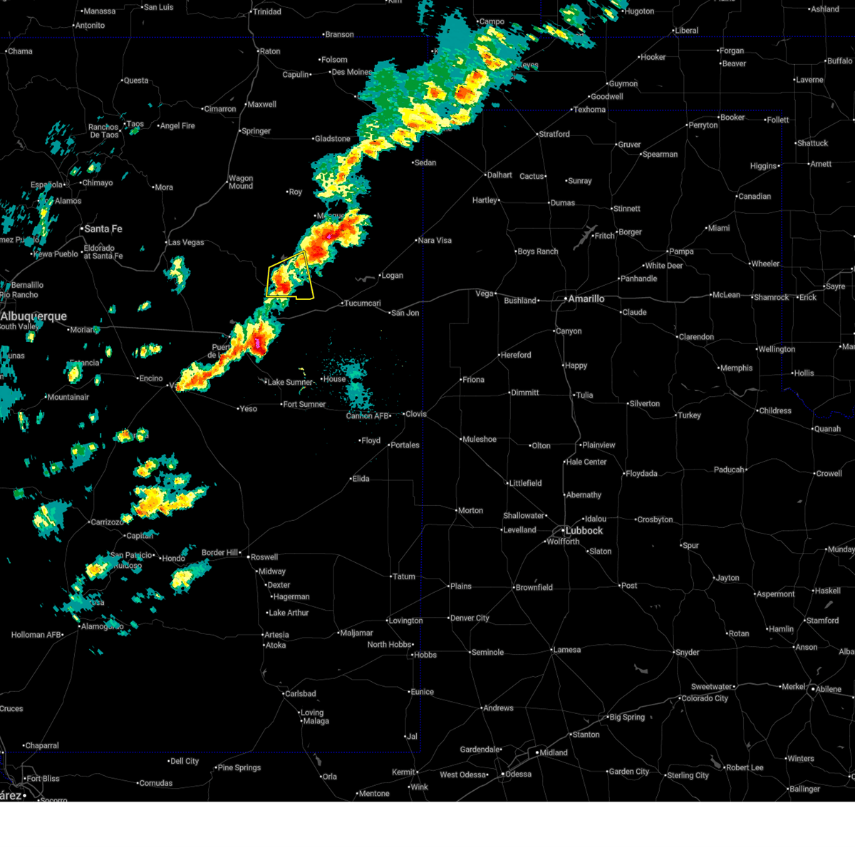 Interactive Hail Maps Hail Map For Conchas Dam NM Radar Image 1360186 