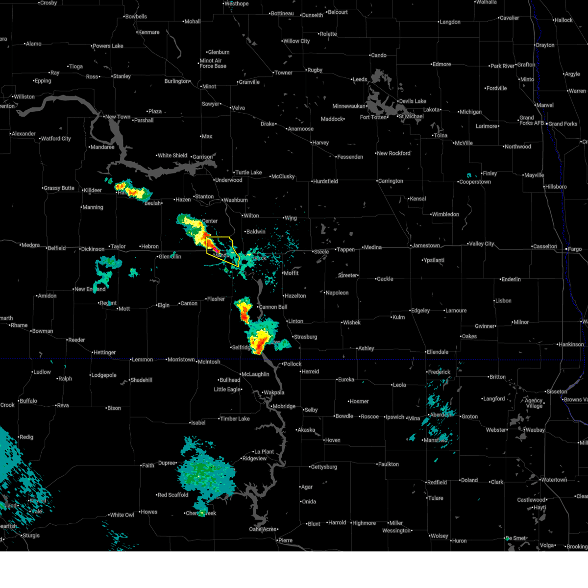 Interactive Hail Maps Hail Map For Mandan ND Radar Image 1373512 