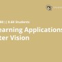 Deep Learning Applications For Computer Vision | Coursera