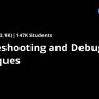 Troubleshooting And Debugging Techniques | Coursera