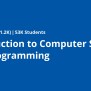 Introduction To Computer Science And Programming | Coursera