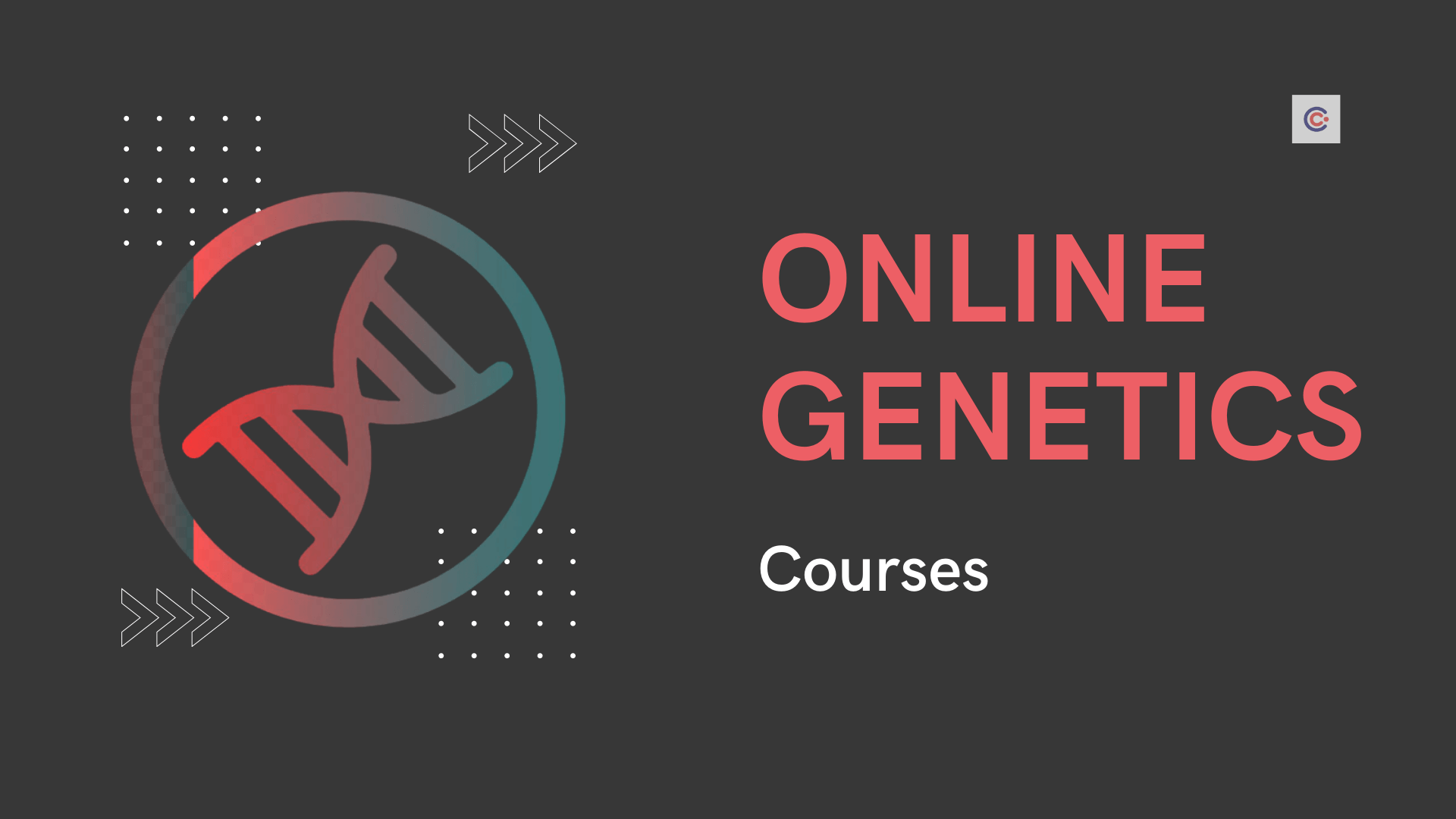 Genetic neurobiology course from mit, graduate, text ; Genetics Best Courses And Tutorials Online