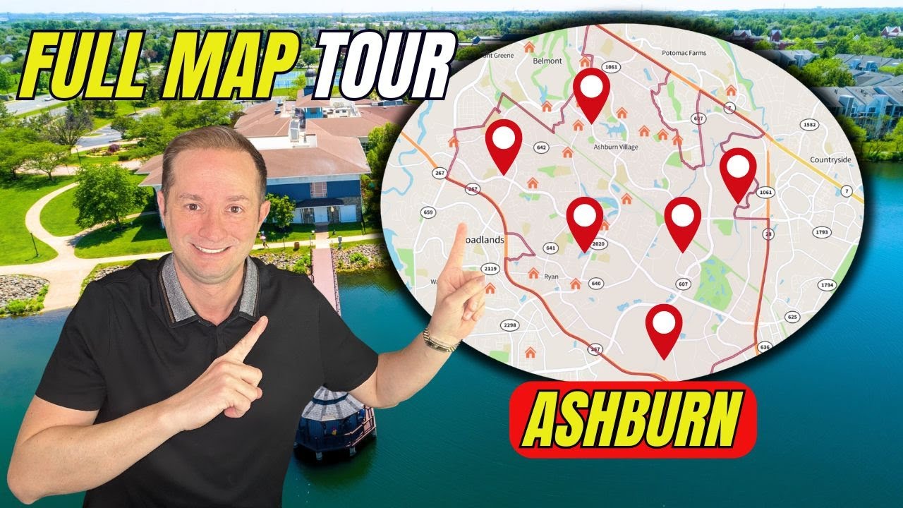 Inside Northern Virginia S Best Suburb Ashburn Virginia Full Map 