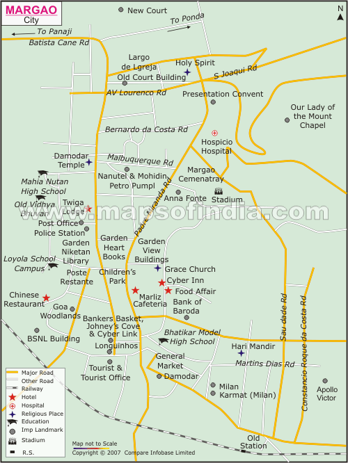 Madgaon Goa Map ELANOOLAVO 6268E8CD 943B 4496 934E.