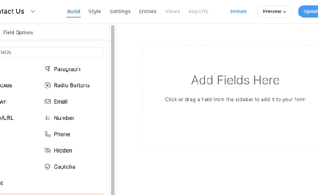 WordPress Drag And Drop Form Builder - Formidable Forms