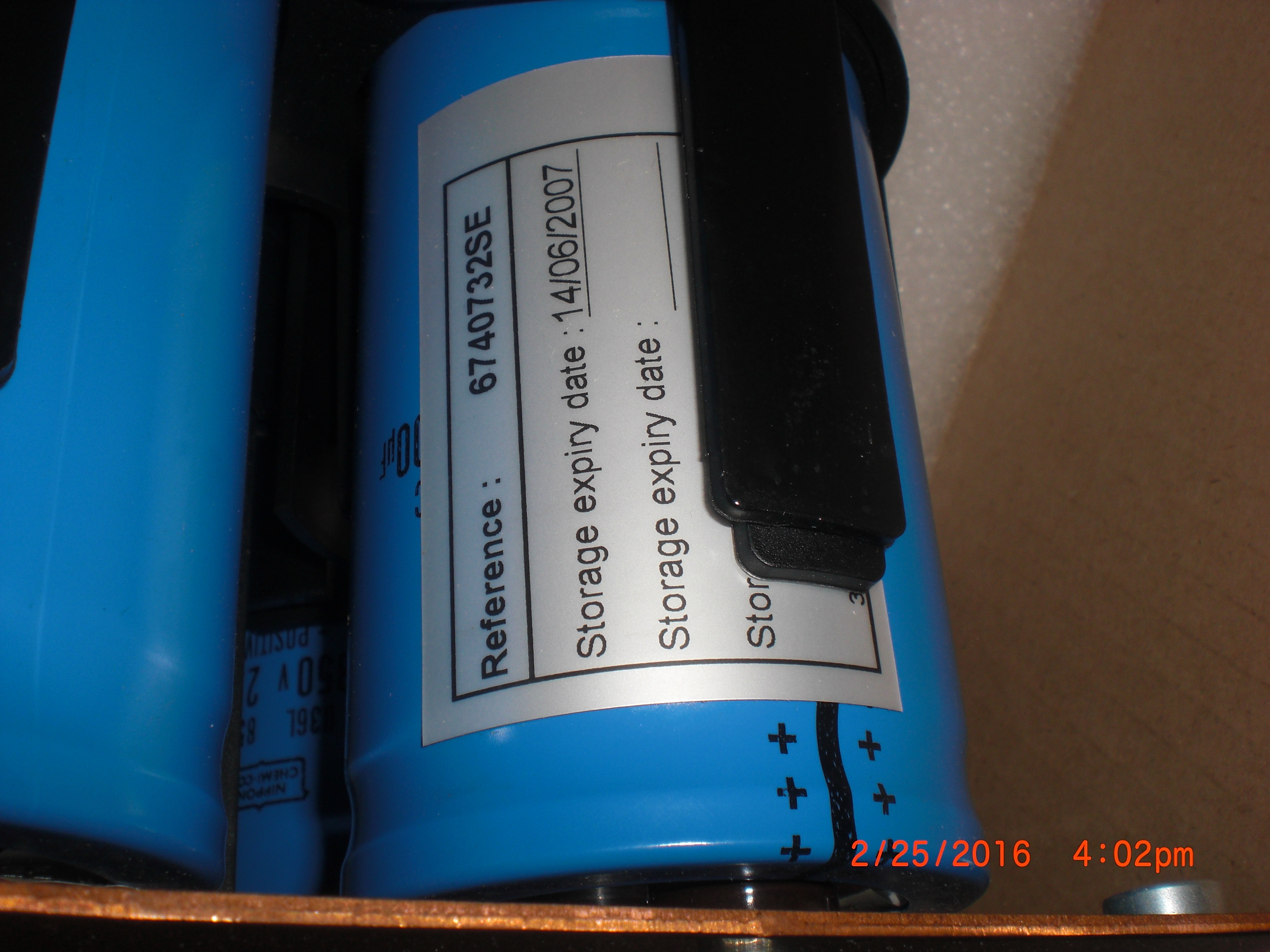 Battery Dc Capacitor Bank Mge Ups Systems 6740732se
