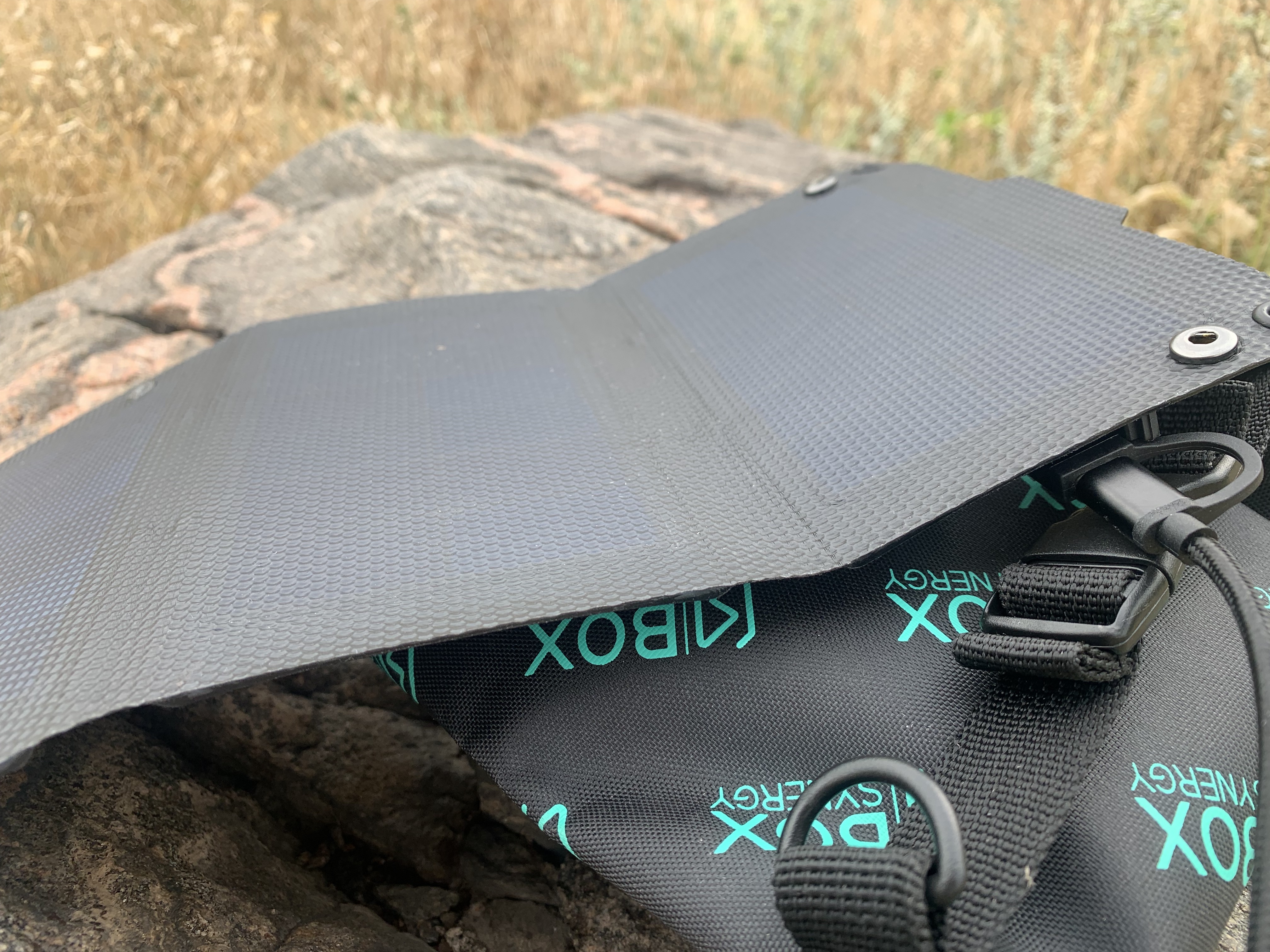 No Battery, No Problem: Box Synergy Solar 7 Charger Folds to Fit
