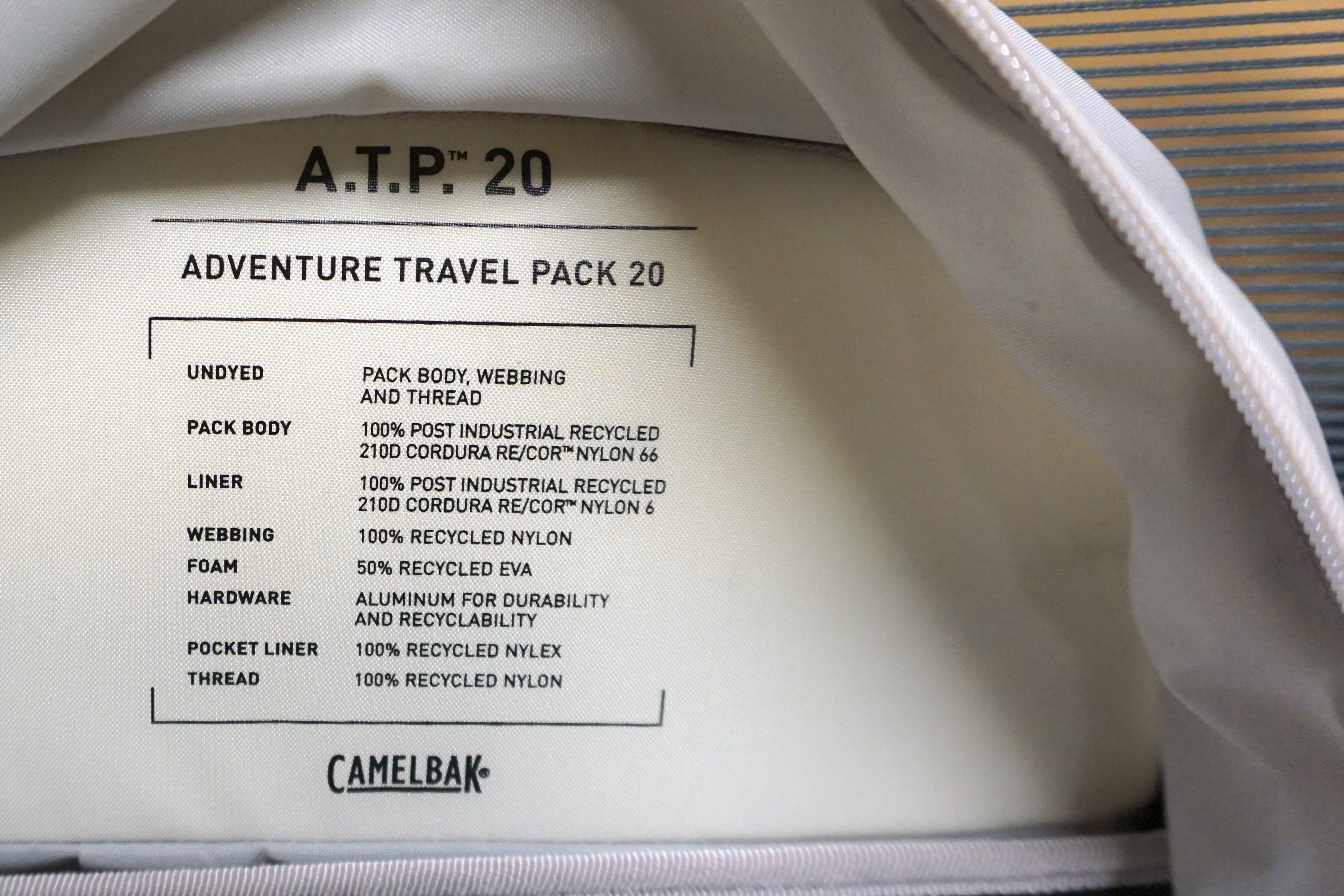 CamelBak A.T.P. 20 Travel Pack Review| GearJunkie