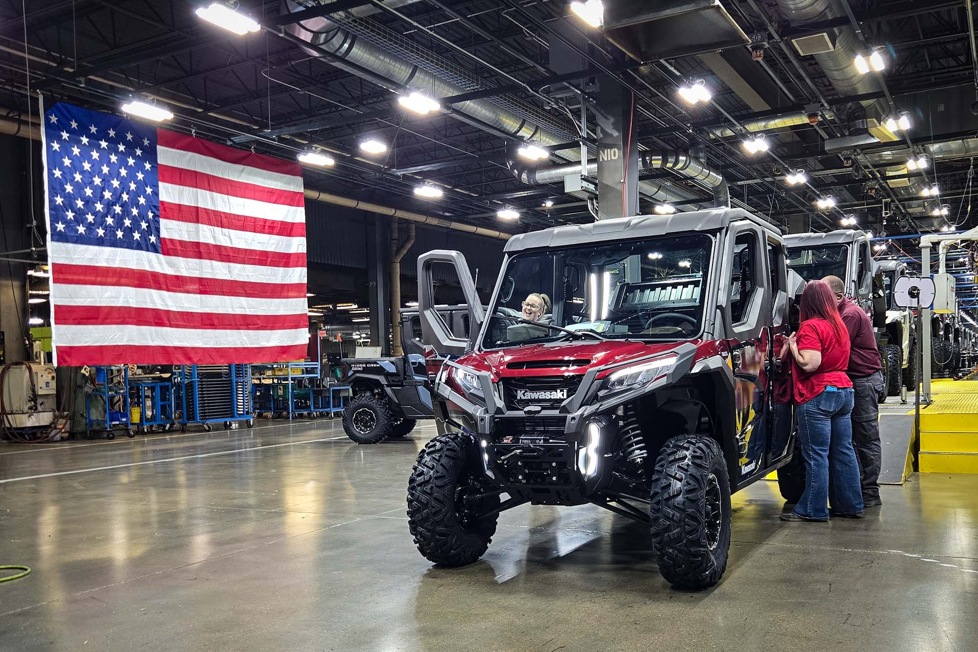 Kawasaki US Manufacturing Is Much More Than Powersports: Plant