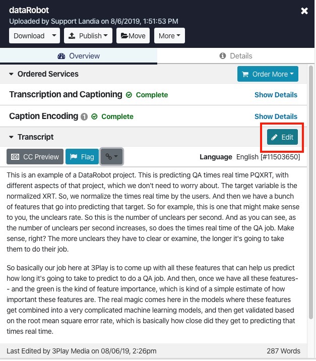 Edit A File Using The Edit Transcript Tool 3play Media Support - Sunset Art Collection - Ultra HD Quality