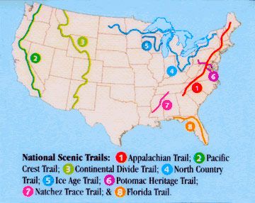 Maps Hiking And Backpacking Library Guides At Penn State University Us Trails 