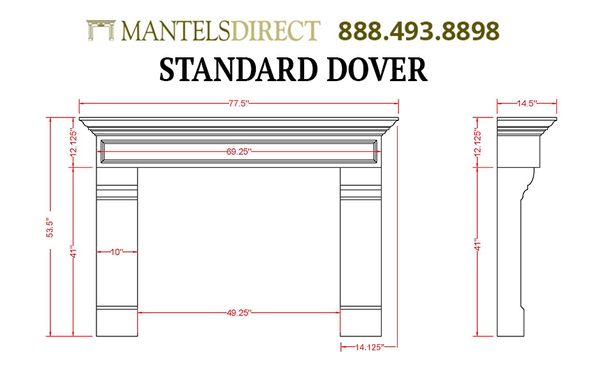 Types Of Fireplaces And Mantels The Home Depot