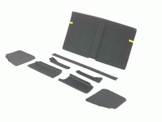 headliner jeep gladiator mopar hard hardtop jt headliners genuine kit oem parts quadratec
