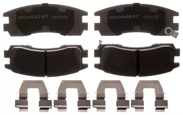 GM Pad Set Rear Disc Brake 19313778 GM Pad Set Rear Disc Brake 19313778