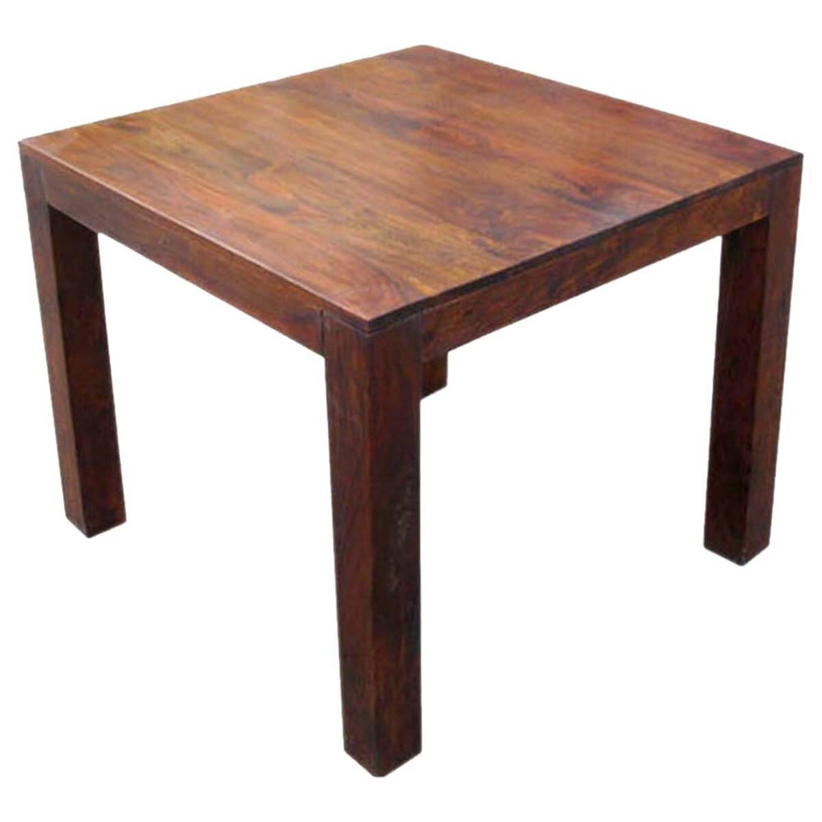 Kluane Contemporary Solid Wood Square Dinette Dining Table
