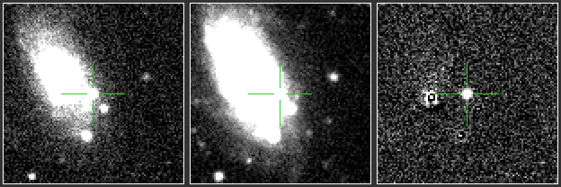 A type Ia supernova in a nearby NGC galaxy