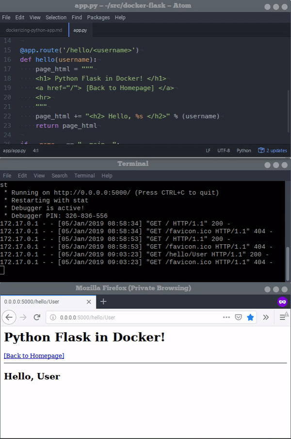 Dockerizing Python Flask App - Ocean Illustrations - Modern HD Collection