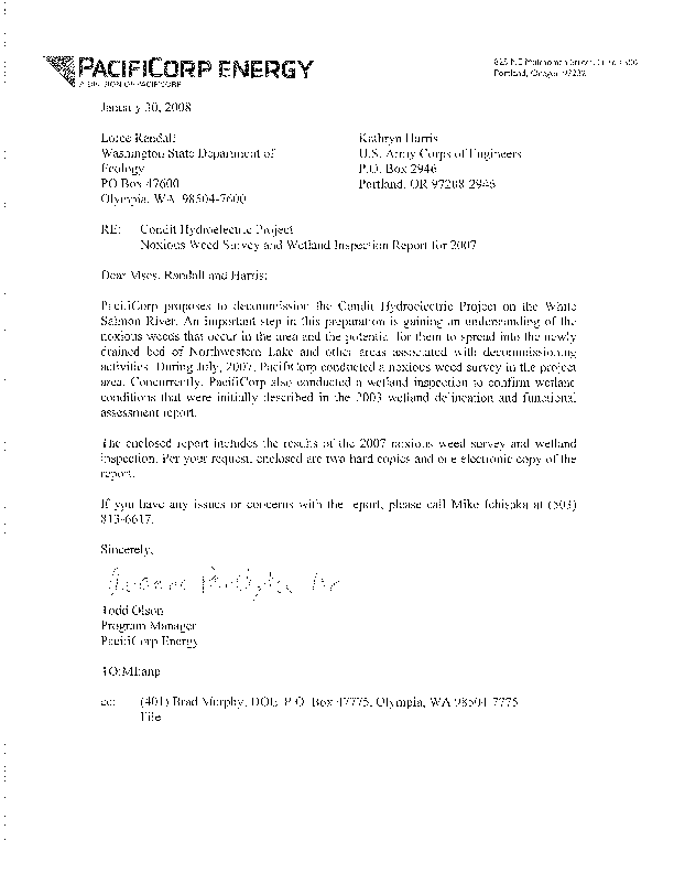 Report Cover Letter / Cover Letter To Oregon Department Of Environmental Quality Regarding Big Cliff Reservoir Project Management Reports Usace Digital Library / Writing a cover letter is essential when applying for jobs.