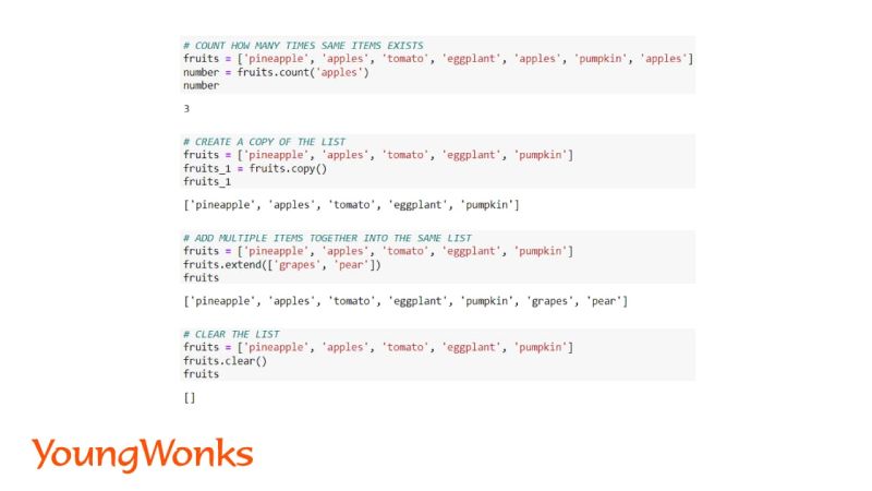 Python Programming Tutorial List Methods Part 1 Geeksforgeeks - Artistic Dark Background - 4K
