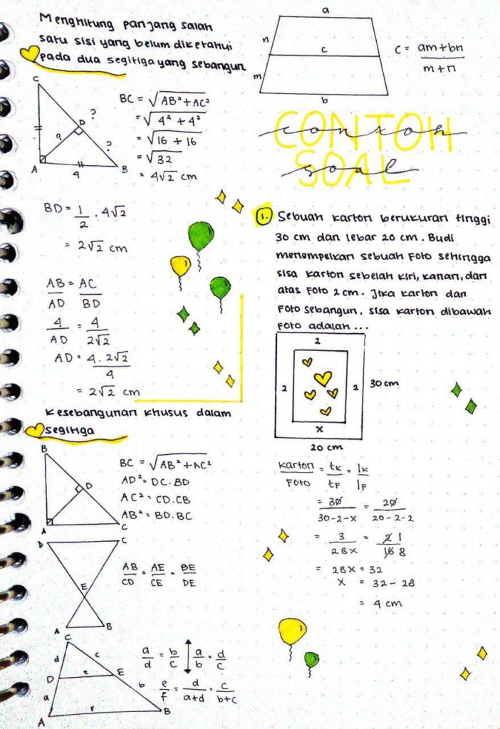 Ko, abel ardana kusuma smp karangturi. Ambisnotes Kekongruenan Dan Kesebangunan Kelas 9 Ambisnotes