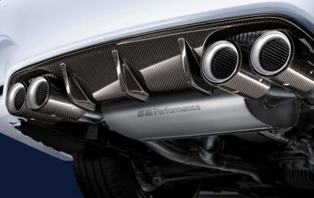 Bmw introduces the new m3 & m4 m performance exhaust