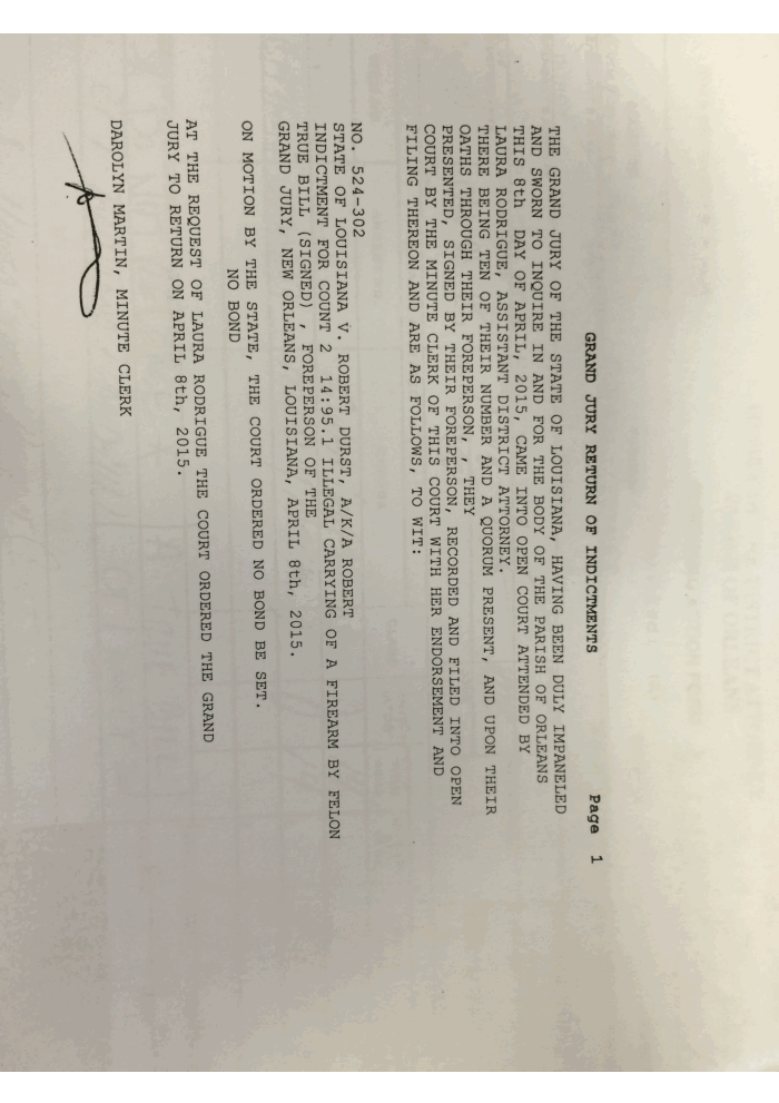 Page 7 of Robert Durst indictment