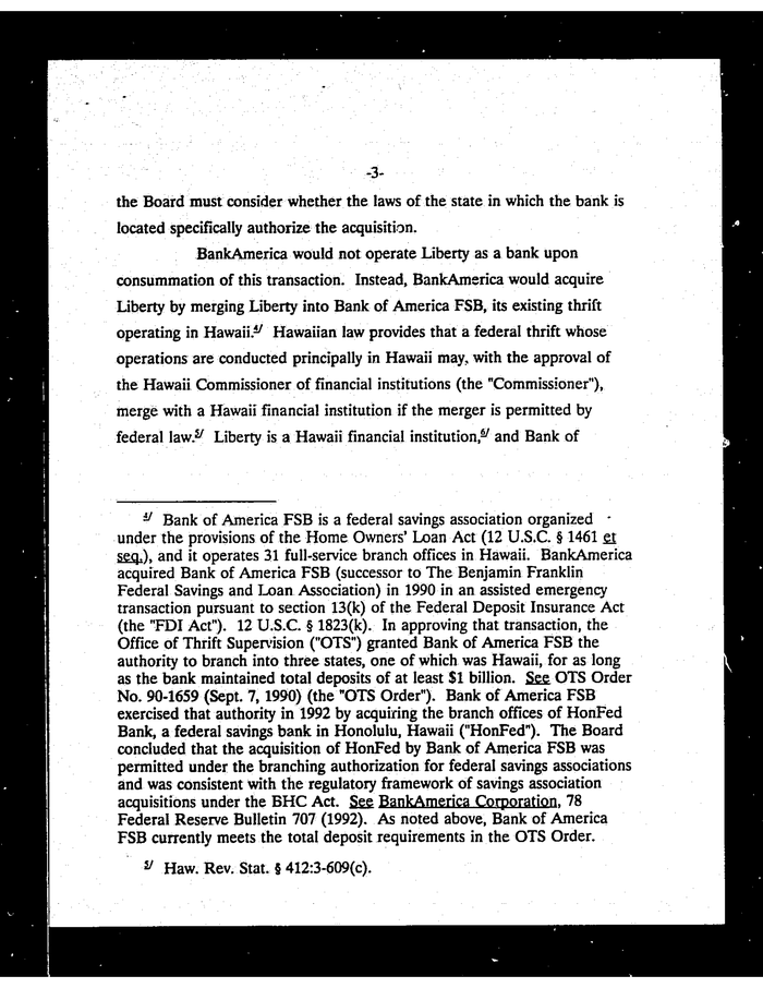 Page 3 of Fed BofA Order 1994