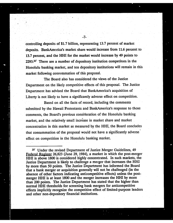Page 7 of Fed BofA Order 1994