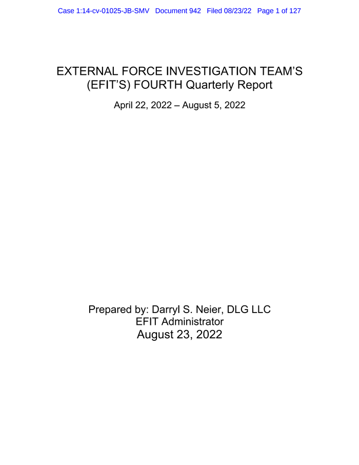 APD EFIT Use Of Force Report 08232022 - DocumentCloud