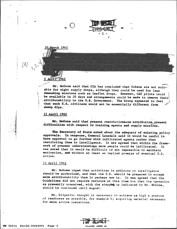Page 5 of OPERATION MONGOOSE